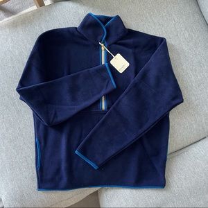 Donni polar fleece half-zip pullover